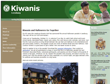 Tablet Screenshot of leesburgkiwanis.org